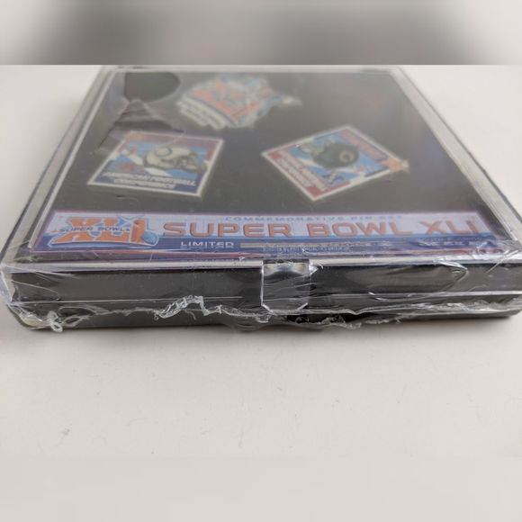 Super Bowl XLI Limited Edition Pin Set Bears Colts - Picture 6 of 8